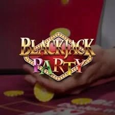 Official Live Dealer logo: Blackjack Party by Evolution at ESC Casino