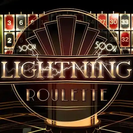 Lightning Roulette logo by Evolution ESC Casino