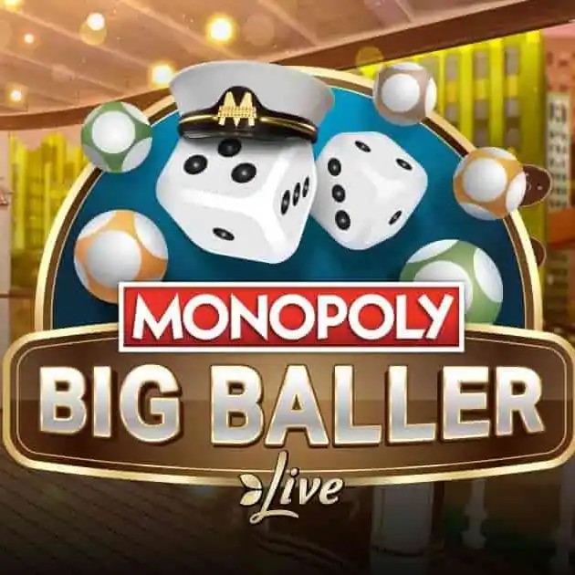 MONOPOLY Big Baller logo by Evolution ESC Casino