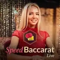 Speed Baccarat A game by Evolution – logo hosted on ESC Casino